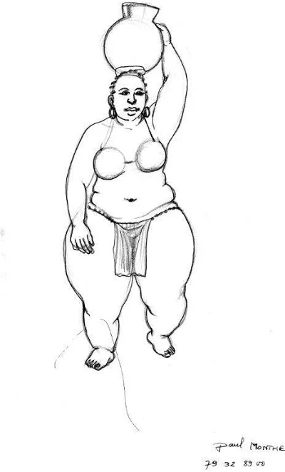 Initiation BD femme- planche de Paul Monthé - Année - 2009 - cameroun