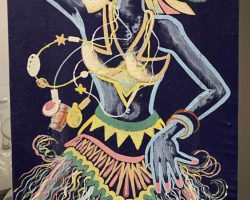 LuRay: Rayon de Lumière cosmique.
En transe à travers la Terre, afin d'y garder éveillées Flammes et Vibrations Vitales. LuRay est la 2e pièce du Quadriptyque cosmique de Jimmy Curtis, commencé et interrompu depuis plusieurs décennies. Vivante articulation - Trait d'union N°1 entre Gaïa et Ventre-Tête. Voir: le 2e Trait d'union du quadriptyque. Le Quadriptyque : fut un élément, une puissante pièce parmi plusieurs œuvres ayant valu le 1er Prix d'Arts Plastiques à l'artiste.