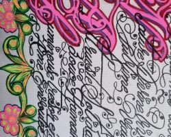 Manal
Acrostiche & dessin — Jimmy Curtis
Art visuel & poésie contemporaine.
Cette œuvre s’inscrit dans une démarche artistique indépendante de l'artiste.
Produit d'une commande.
Le prénom devient ici un support d’expression, un prétexte graphique et poétique, nourri par le respect, l'éloge, la valorisation, la considération humaine.
🎨 Sémantique & intention artistique:
Art du trait : le dessin structure l’espace, équilibre la lettre et le silence.
Poésie discrète : l’acrostiche suggère sans dévoiler, évoque sans expliquer, montre, démontre sans trahir
Valeurs humaines : Respect, Estime, Reconnaissance,
🧠 Connotations ouvertes:
Force des prénoms, élégance des lettres, beauté du langage épuré, coquetterie des vers, ect.